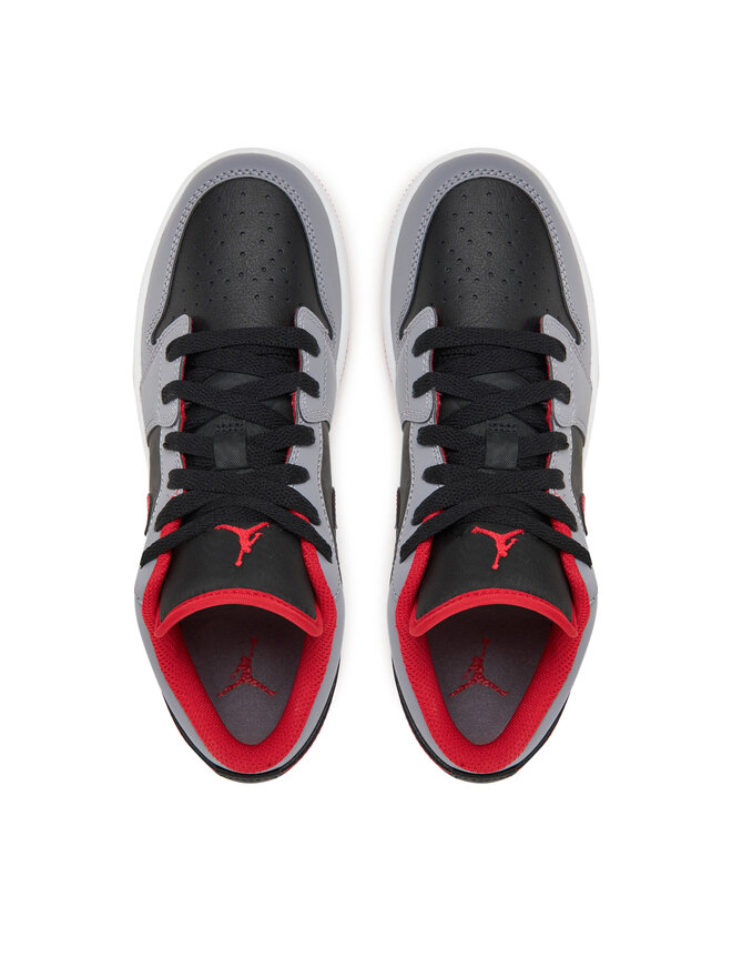 Nike Sneakersy Nike Air Jordan 1 Low (GS) 553560 060 Czarny