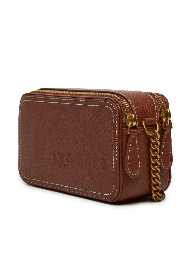 PINKO Kabelka Pinko Pelle Bottalata 103799 Hnědá