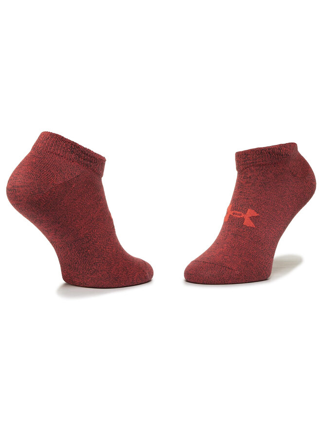 Under Armour Sada 6 párů dámských nízkých ponožek Under Armour Essential No Show 1332981-628 Barevná