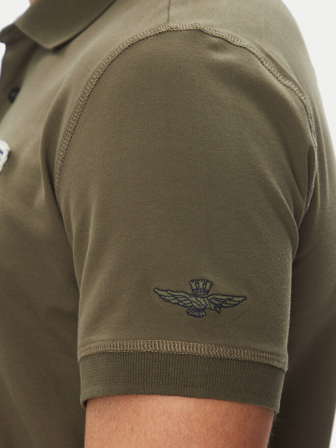 Aeronautica Militare Aeronautica Militare Поло 251PO1851P344 Хакі Regular Fit