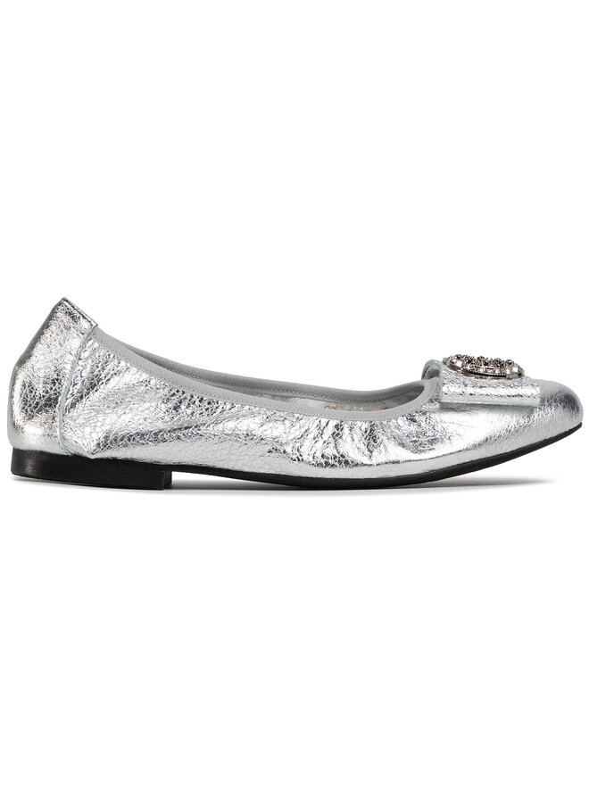 R.Polański Ballerinas R.Polański 0943 Silberfarben