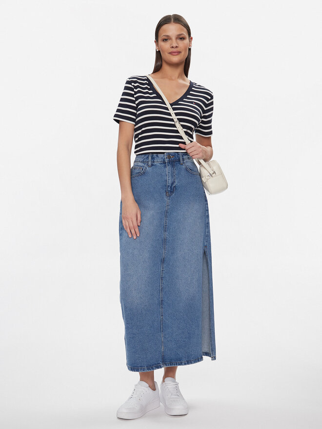 Tommy Hilfiger Tommy Hilfiger Marškinėliai New Cody WW0WW40584 Tamsiai mėlyna Slim Fit
