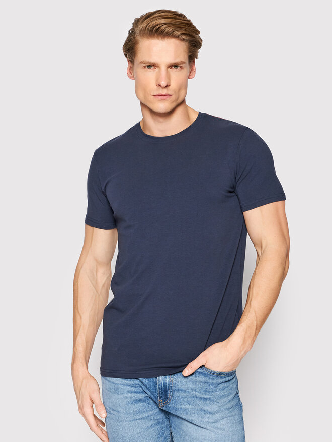 Henderson Henderson T-Shirt Bosco 18731 Dunkelblau Regular Fit