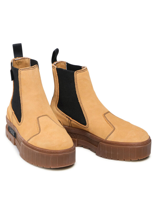 Puma Bokacsizma Puma Mayze Chelsea Suede Wn's 382829 04 Sárga