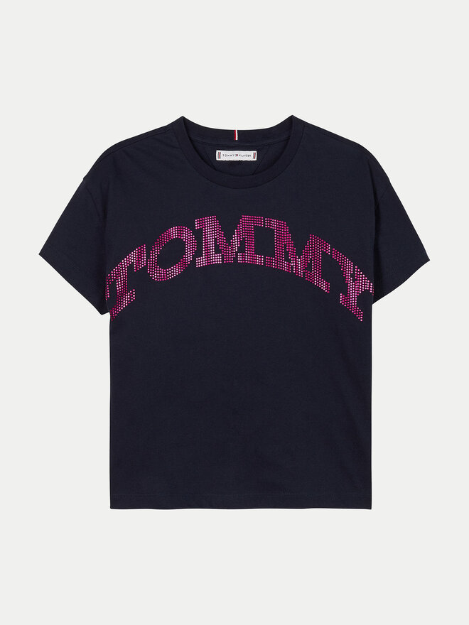 Tommy Hilfiger Tommy Hilfiger Póló KG0KG08357 M Sötétkék Regular Fit