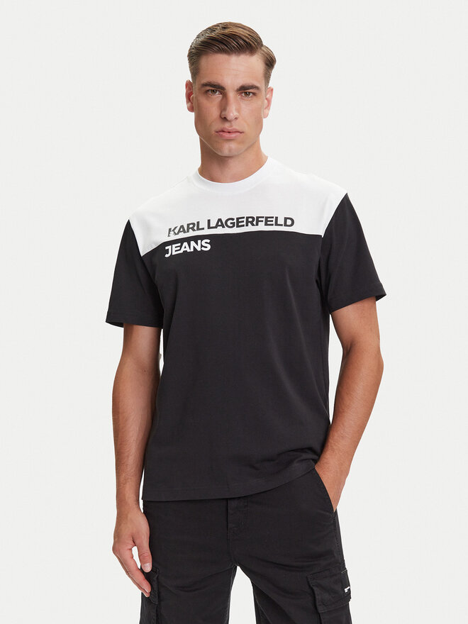 Karl Lagerfeld Jeans Karl Lagerfeld Jeans Camiseta A3M17004 Negro Regular Fit