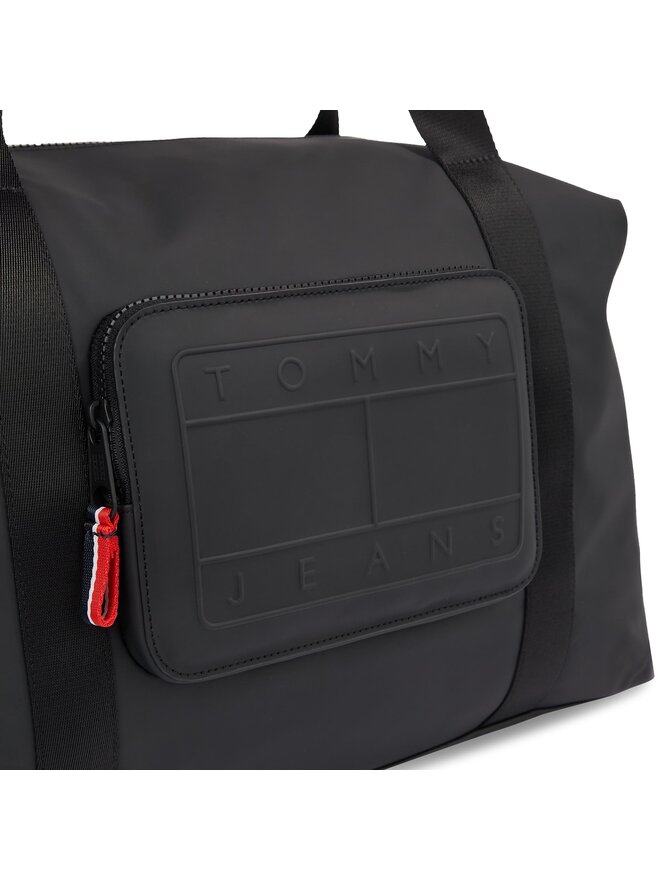 Tommy Jeans Чанта за уикенд Tommy Jeans Tjm Street Trek Duffle AM0AM12345 Черен