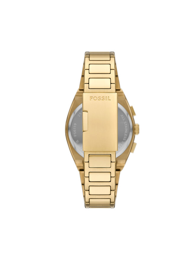 Fossil Hodinky Fossil Everett Chronograph FS6119 Zlatá