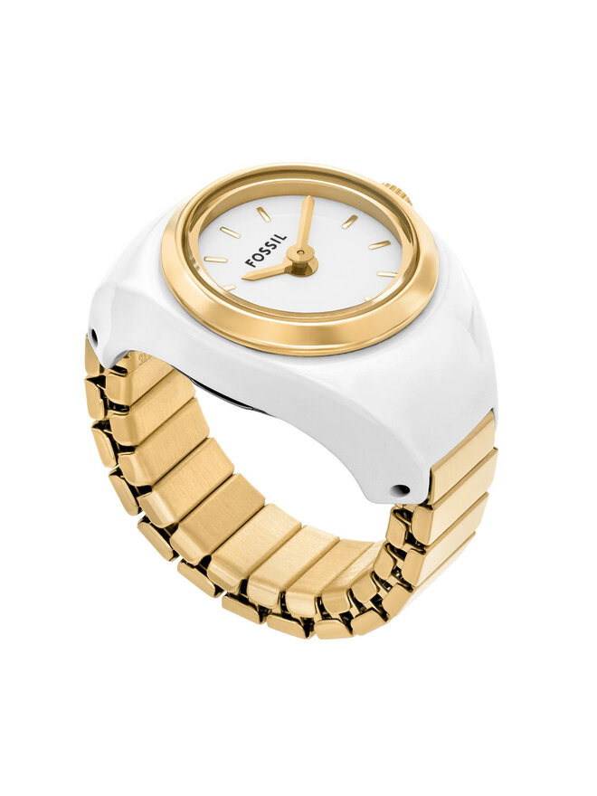 Fossil Годинник Fossil Watch Ring ES5412 Білий