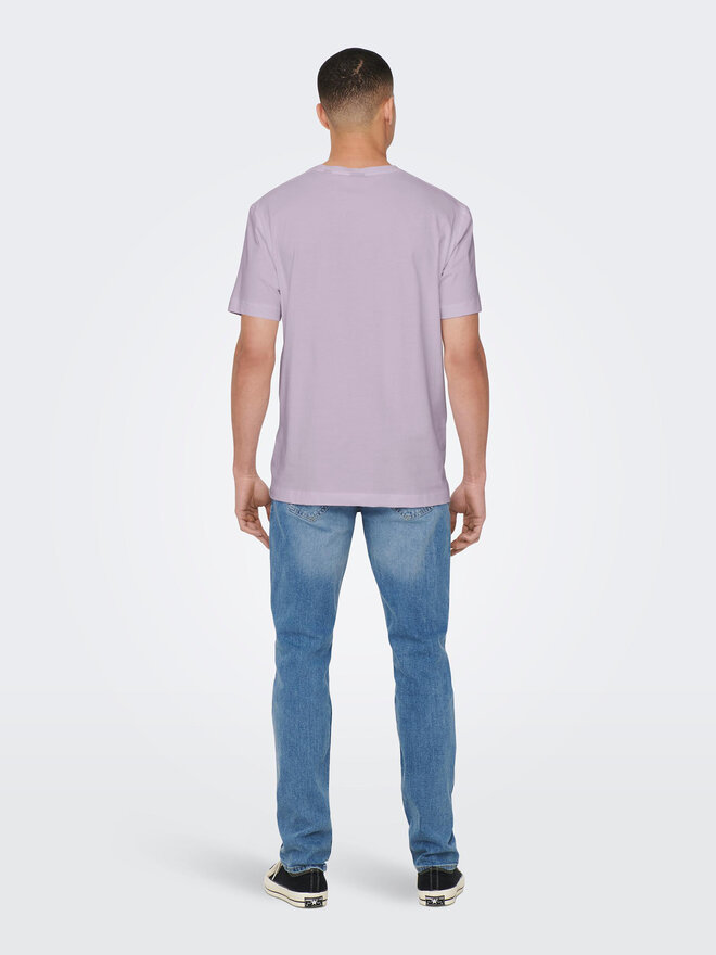 Only & Sons Only & Sons Majica 22025208 Vijolična Regular Fit
