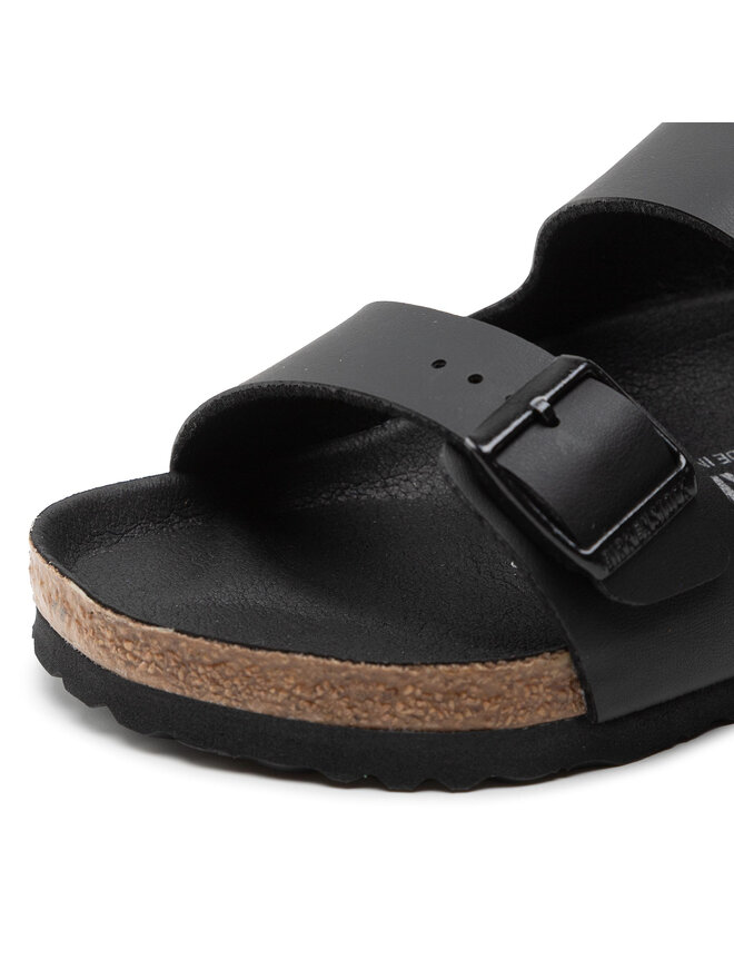 Birkenstock Pantoletten Birkenstock Arizona Birko-Flor 1019098 Schwarz