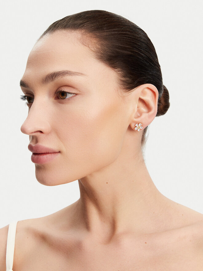 Kate Spade Pendientes Kate Spade Bursting Blooms KK491 Oro