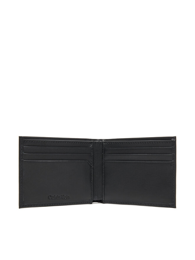 Calvin Klein Pánska peňaženka Calvin Klein Ck Must Billfold LV04D1042G Čierna