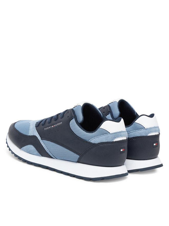 Tommy Hilfiger Снікерcи Tommy Hilfiger New Runner Eva Mix FM0FM05522 Голубий