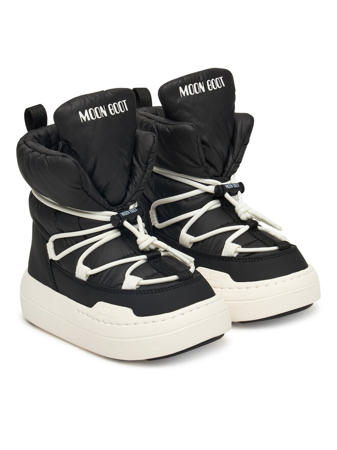 Moon Boot Снігоходи Moon Boot Jr Park lace Mid 80D3440070 S Чорний