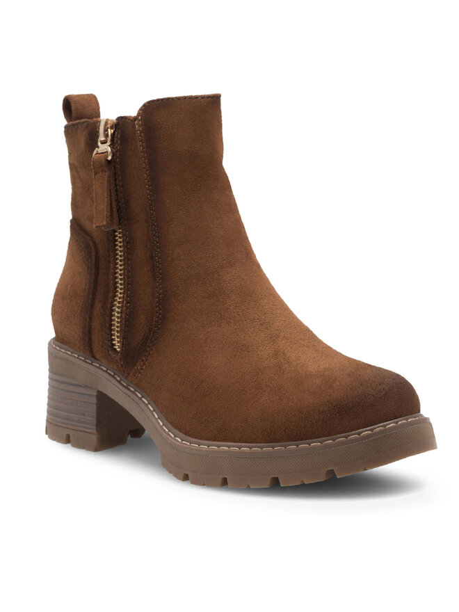 Clara Barson Stiefeletten Clara Barson BRIGITTE HL23202 Braun