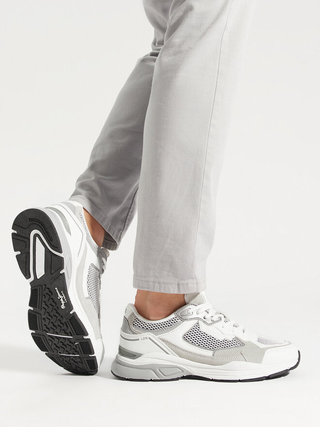 Pepe Jeans Sneakers Pepe Jeans Dave Evolution M PMS60002 Weiß