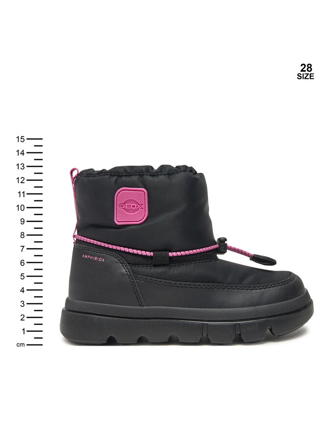 Geox Schneeschuhe Geox Willaboom J46HWE 0FU54 C0922 M Schwarz