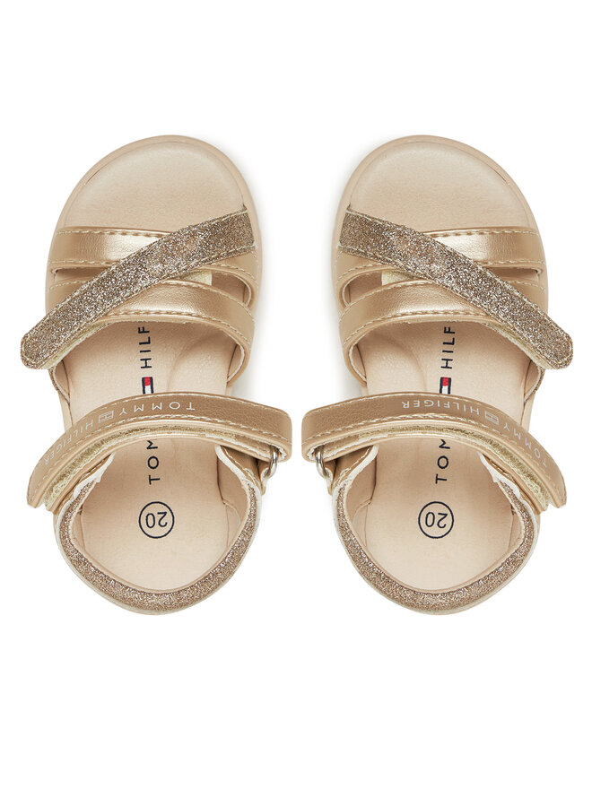 Tommy Hilfiger Sandalen Tommy Hilfiger T1A2-33771-1381 M Goldfarben