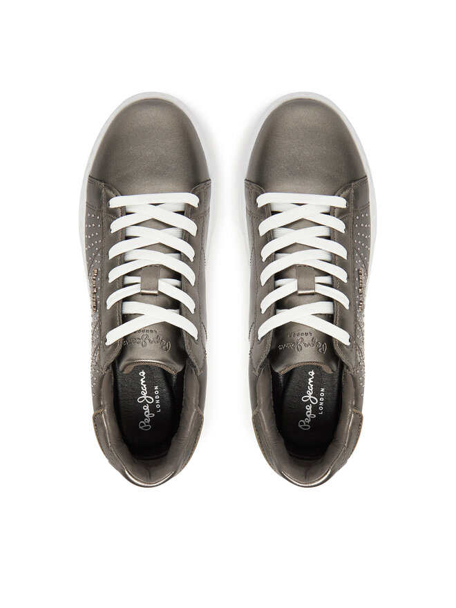 Pepe Jeans Снікерcи Pepe Jeans Eaton Gala PLS00039 Сірий