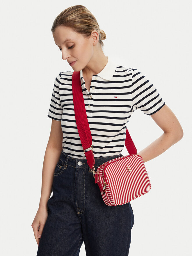 Tommy Hilfiger Táska Tommy Hilfiger Poppy Summer Camera Bag AW0AW17231 Piros