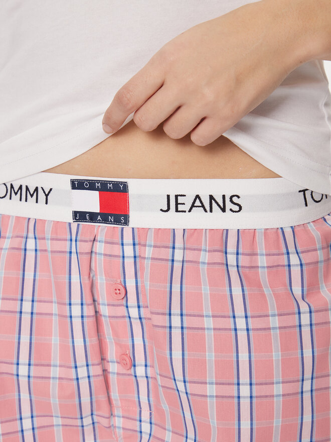 Tommy Jeans Tommy Jeans Pijama UW0UW05155 De color Regular Fit