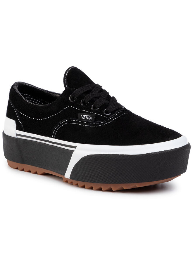 Vans Sneakers aus Stoff Vans Era Stacked VN0A4BTOLF91 Schwarz