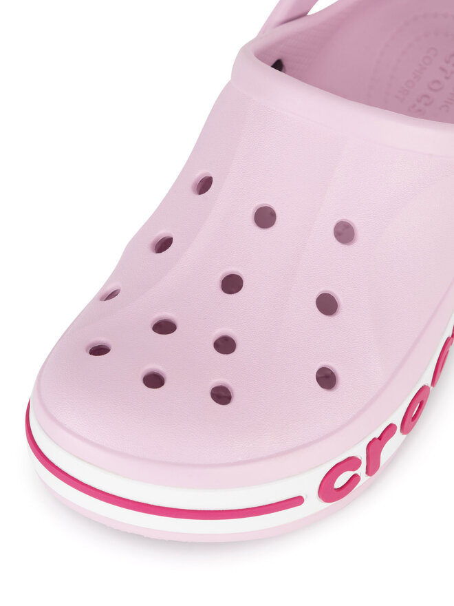 Crocs Klapki Crocs BAYABAND CLOG K 207019-6TG Różowy