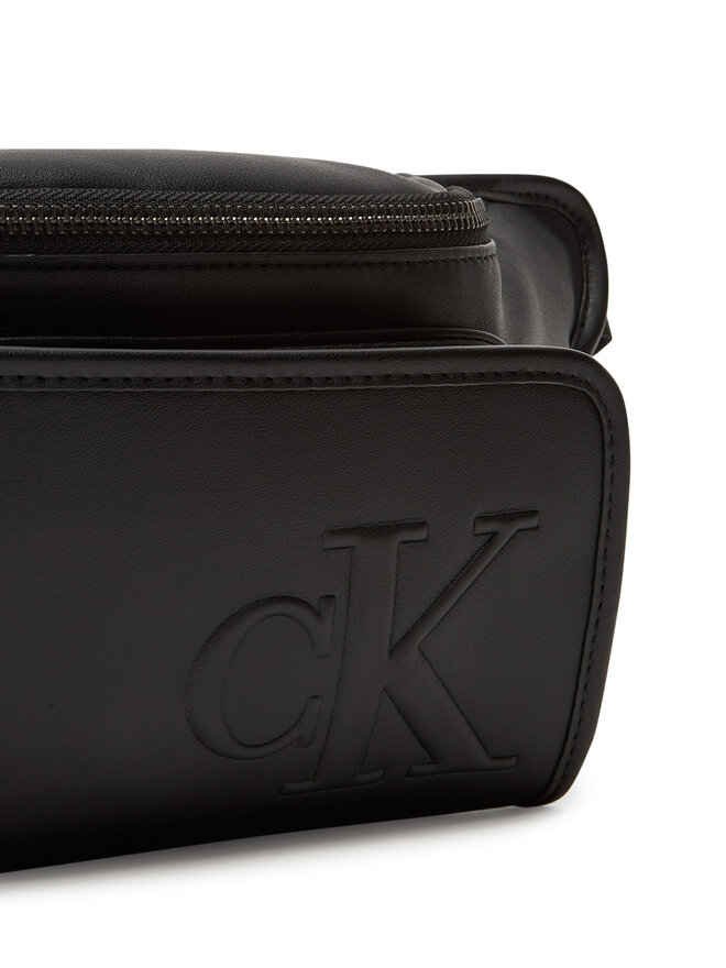 Calvin Klein Чанта за кръст Calvin Klein Sculpted Impression Waistbag 38 LV04G3160G Черен