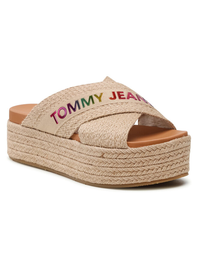 Tommy hilfiger rainbow flatform discount