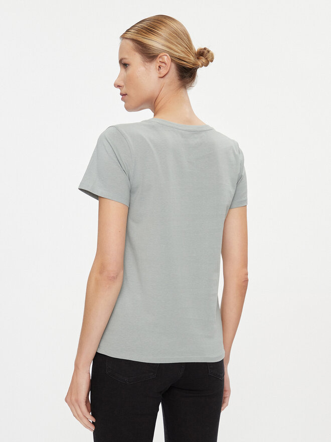 Pepe Jeans Pepe Jeans Marškinėliai Wendy PL505482 Žalia Regular Fit