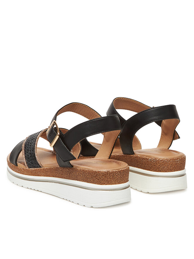 Clara Barson Sandały Clara Barson WS2506-05 Czarny
