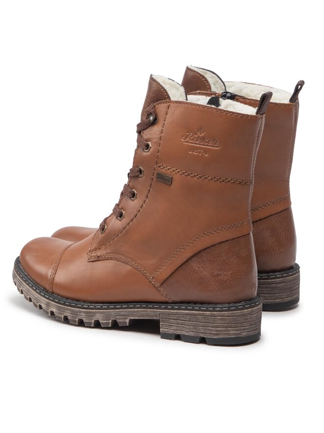 Rieker Schnürstiefeletten Rieker Y6700-22 Braun