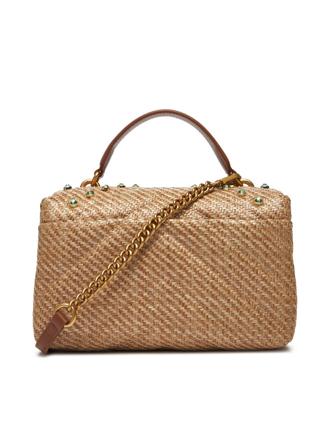 PINKO Τσάντα PINKO Love Lady Puff Mini Cl PE 25 PLTT 100044 A2CG Μπεζ