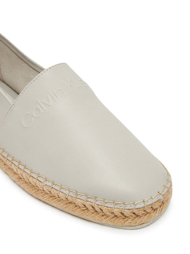 Calvin Klein Alpargatas Calvin Klein Espadrille Lth HM0HM01882 Gris