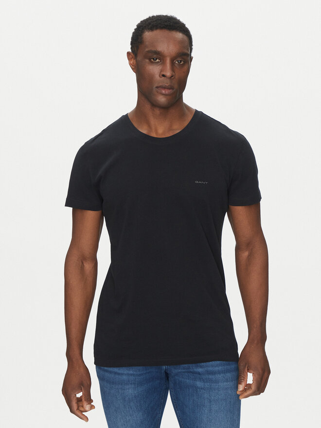Gant Gant 2er-Set T-Shirts 900012008 Schwarz Regular Fit