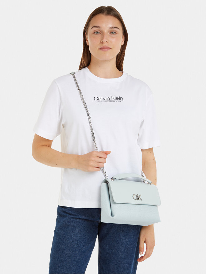 Calvin Klein Kabelka Calvin Klein Re-Lock K60K611755 Šedá