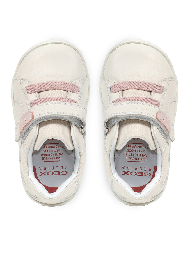 Geox Meisjes B Macchia Girl C Sneakers, grijs (smoke grey), 25 EU