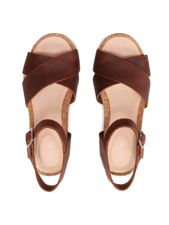 SANDALI DA UOMO Clarks Con Cinturino Regolabile E Punta A Post