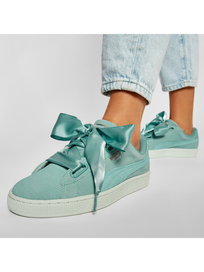 Puma Снікерcи Puma Suede Heart Pebble Wn's 365210 03 Голубий