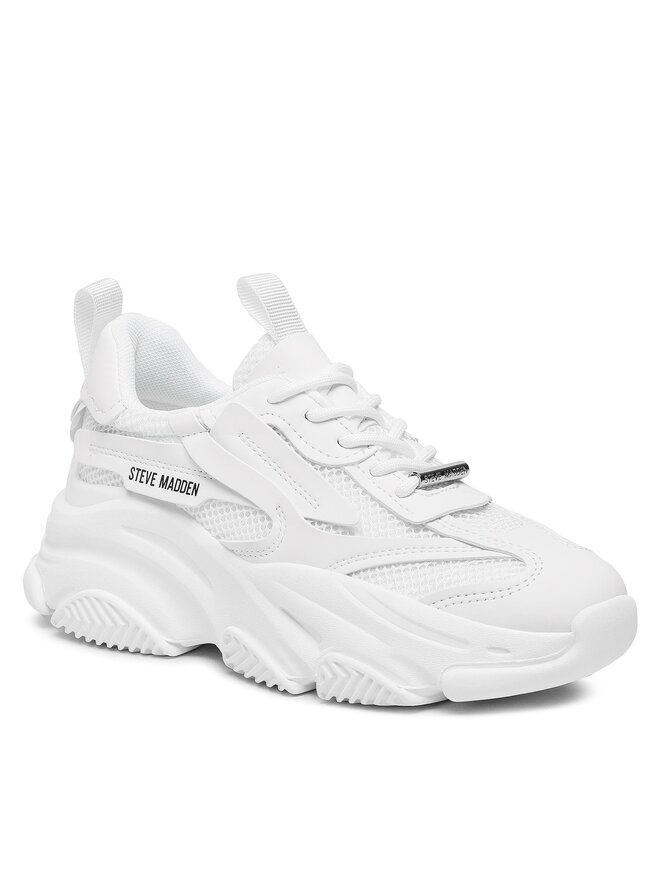Steve Madden Сникърси Steve Madden Possession-E Sneaker SM19000033 SM19000033-002 Бял