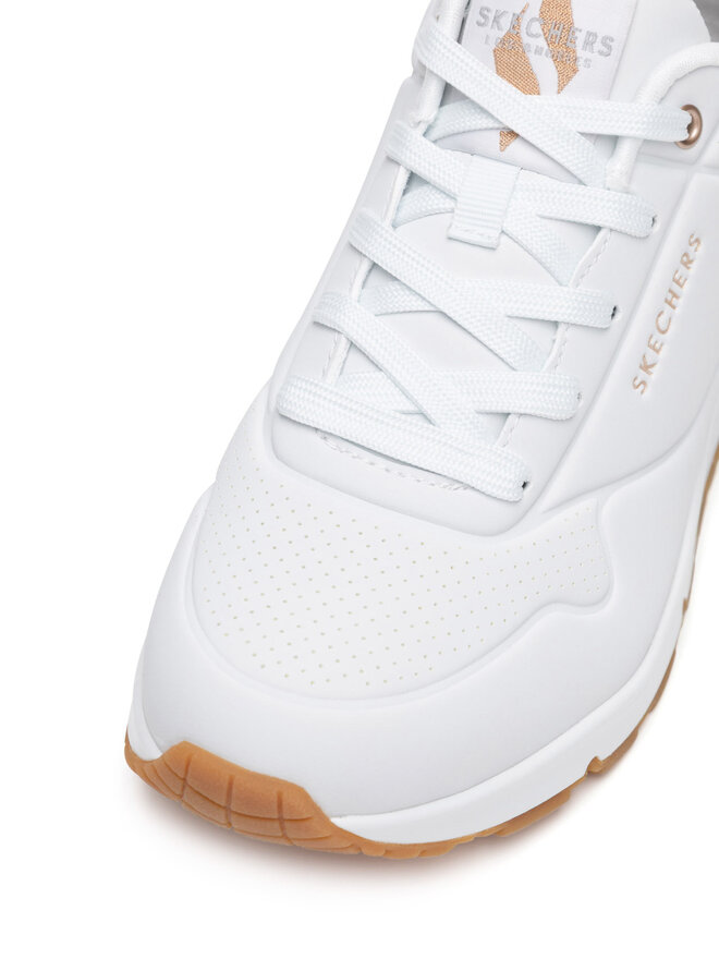 Skechers Sneakersy Skechers UNO 177094 WHT Biały