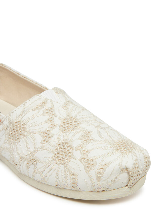 Toms Félcipő Toms Alpargata Classic 10021932 Ekru
