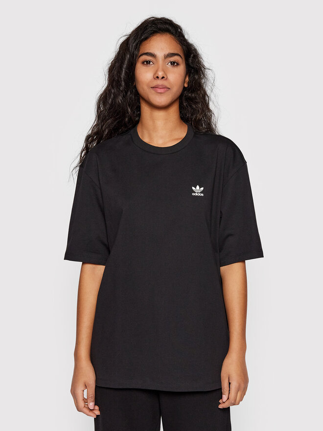 adidas adidas Póló Always Original Graphic HD2354 Fekete Loose Fit
