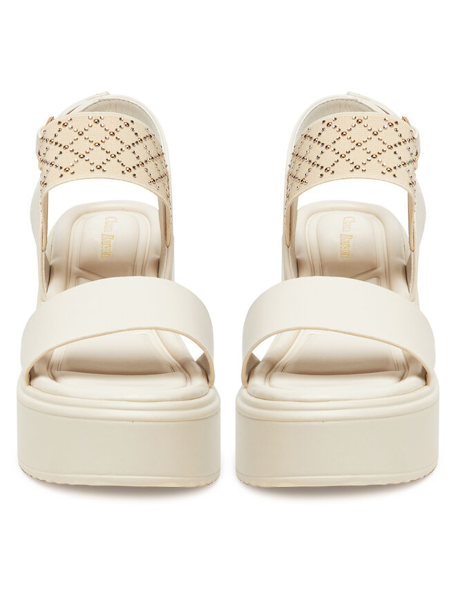 Clara Barson Sandalen Clara Barson 3T8482-26 Écru