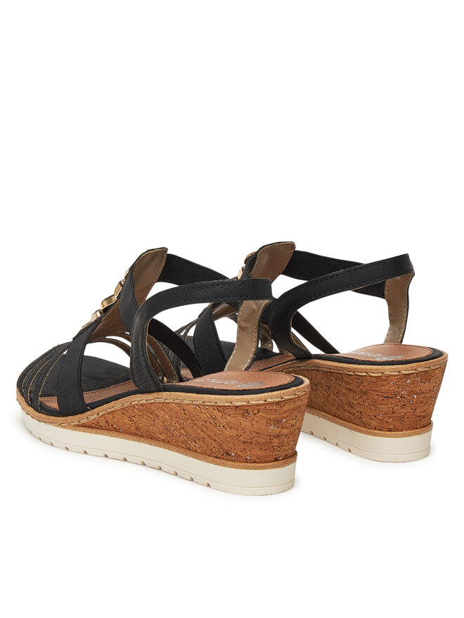 Remonte Sandalen Remonte R6264-00 Schwarz