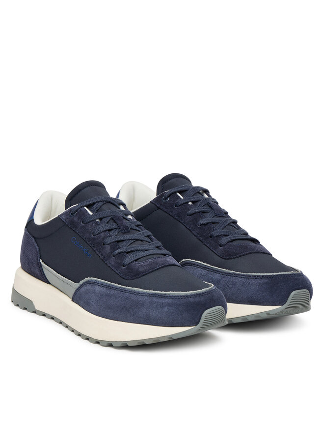 Calvin Klein Sneakers Calvin Klein Low Top Lace Up Repreve Mix HM0HM01714 Dunkelblau