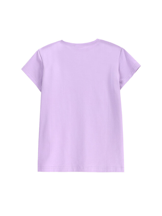 Coccodrillo Coccodrillo Camiseta WC5143218VGD Violeta Regular Fit