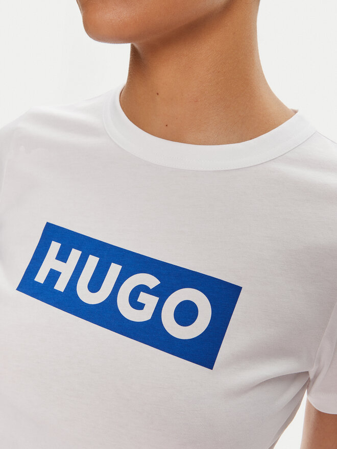 HUGO HUGO Camiseta Classic 50510772 Blanco Regular Fit