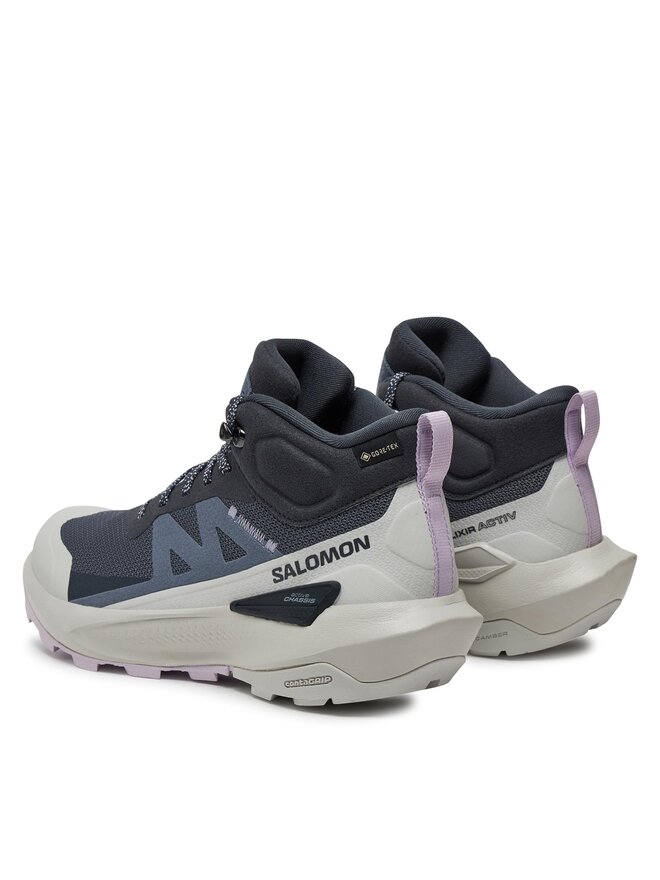Salomon Scarpe da trekking Salomon Elixir Activ Mid Gore-Tex L47457400 Grigio